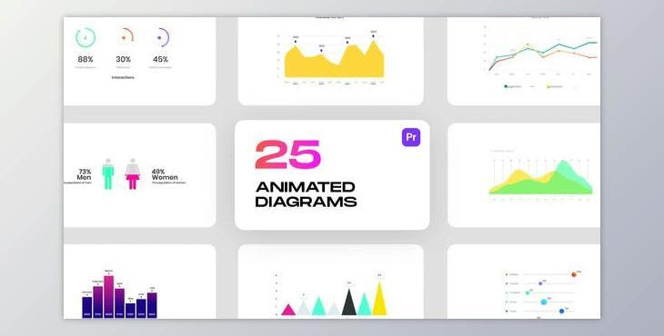 Animated Diagrams for Premiere Pro (VideoHive 33211035)