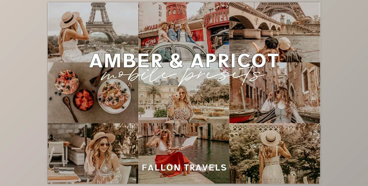 Warm Amber Mobile Presets