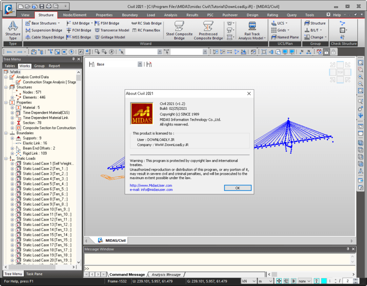 midas Civil 2021 v1.2 x64