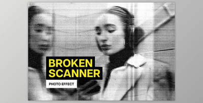 Retro Xerox Copy Photo Effect - 92198622