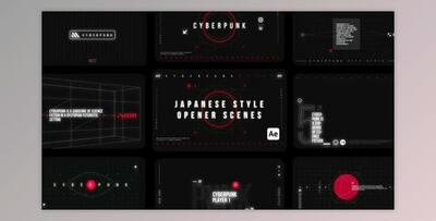 Japanese Style Opener (Videohive 47471967) - AE Project