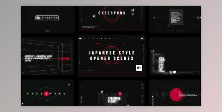 Japanese Style Opener (Videohive 47471967) - AE Project