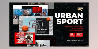 Urban Sport template (Videohive 31282878) - AE Project