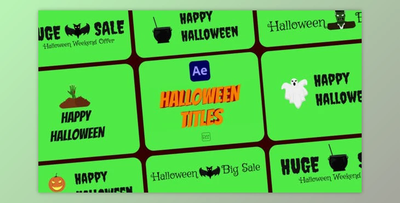 Halloween Titles For After Effects (Videohive 40091905) - AE Project