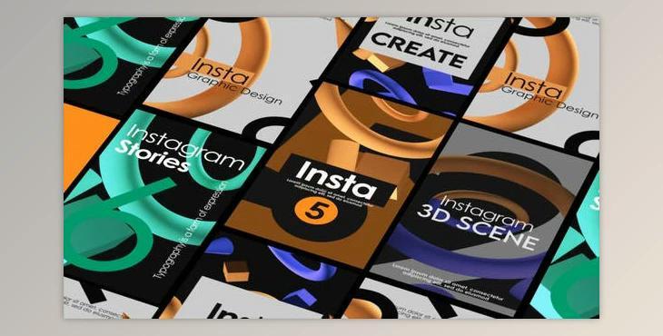 Instagram Typographic V6 (Videohive 52167990)