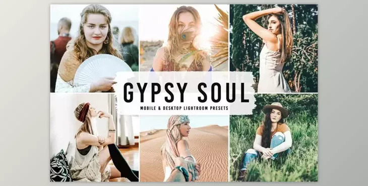 Gypsy Soul Pro Lightroom Presets 6484678 (Mob, Desk)
