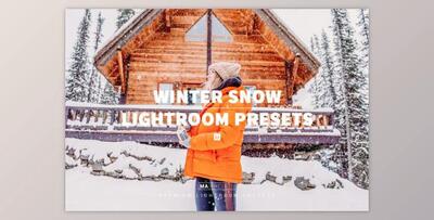 10 WINTER SNOW Lightroom Presets