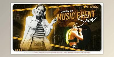 Urban DJ Music Event Show (Videohive 40185010) - AE Project