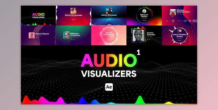 Audio Visualizers Pack 1 (Videohive 49660835) - AE Project