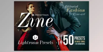 Zine – 50 Fashion Lightroom Presets