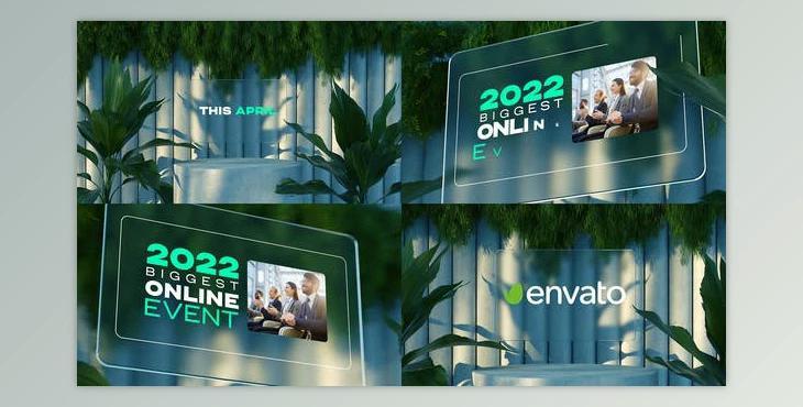 Glass Opener (Videohive 36757873) - AE Project