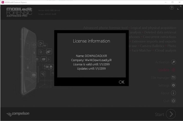 MOBILedit Forensic / Enterprise 10.1.0 / Express 7.4.1