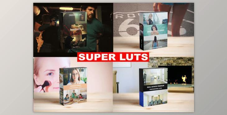 LUTs “Super LUTs” for BMPCC & Sony S-LOG Graphic (cube)