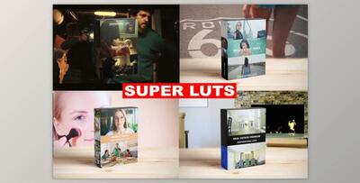 LUTs “Super LUTs” for BMPCC & Sony S-LOG Graphic (cube)