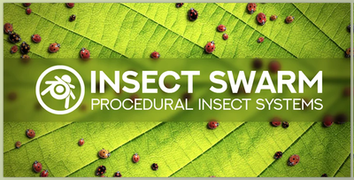 Blender Market - Insect Swarm - Procedural Insect Systems v4.1 & 4.2