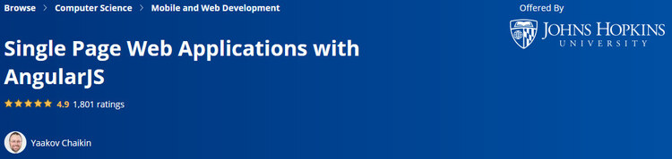 Coursera – Single Page Web Applications with AngularJS 2021-10