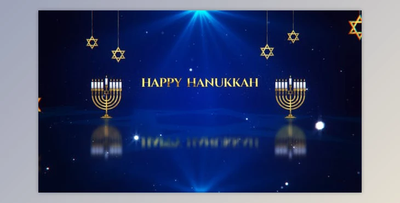 Happy Hanukkah (Videohive 41686286) - AE Project