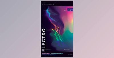 Electro Flyer - GraphicRiver 29896280 (PSD)