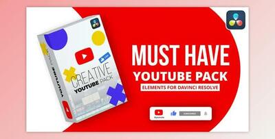 Videohive YouTube Pack – DaVinci Resolve 32034619