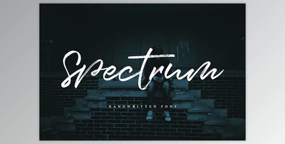 Spectrum Script - Handwritten Font
