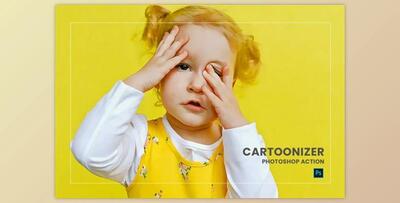 Cartoonizer Photoshop Action by nmc2010