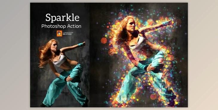 Shimmer Photoshop Action