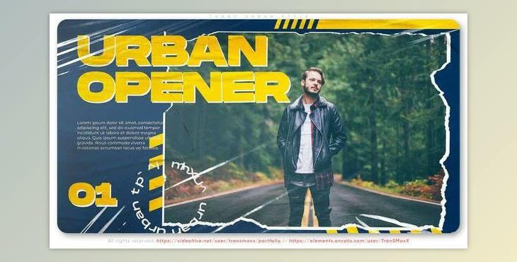 Turbo Urban Style (Videohive 36759679) - AE Project