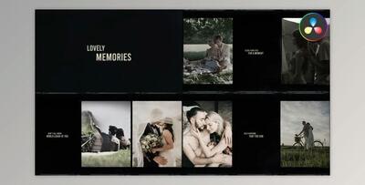 Lovely Memories for DaVinci Resolve (Videohive 51208750)