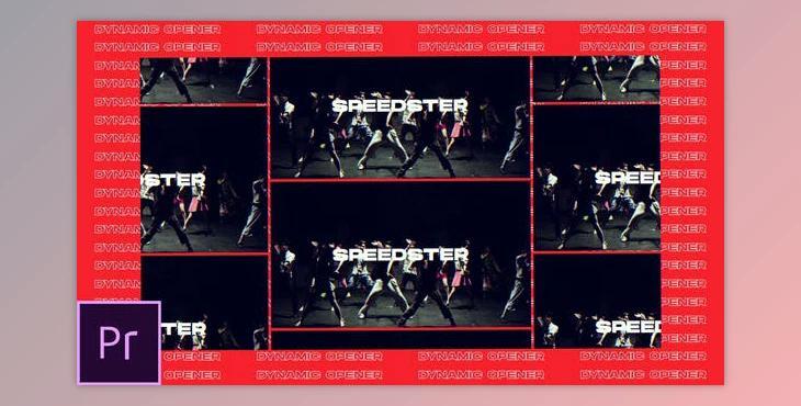 Speedster - Dynamic Opener (Videohive 28082105) - PR Project