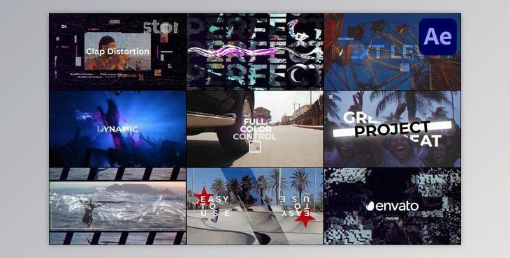 Claps Distortion for After Effects (Videohive 48190754) - AE Project