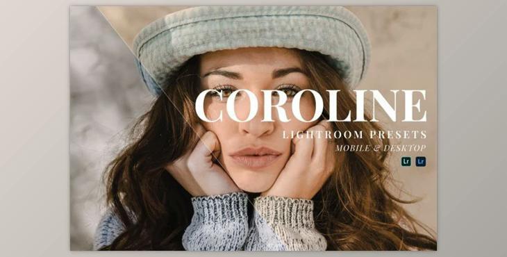 Caroline Mobile and Desktop Lightroom Presets by Laksmita