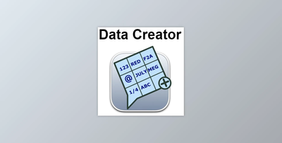Data Creator v1.9.1 for macOS + CRACK