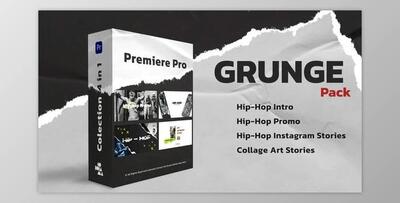 Grunge Pack Premiere Pro (Videohive 43007784) - PR Project