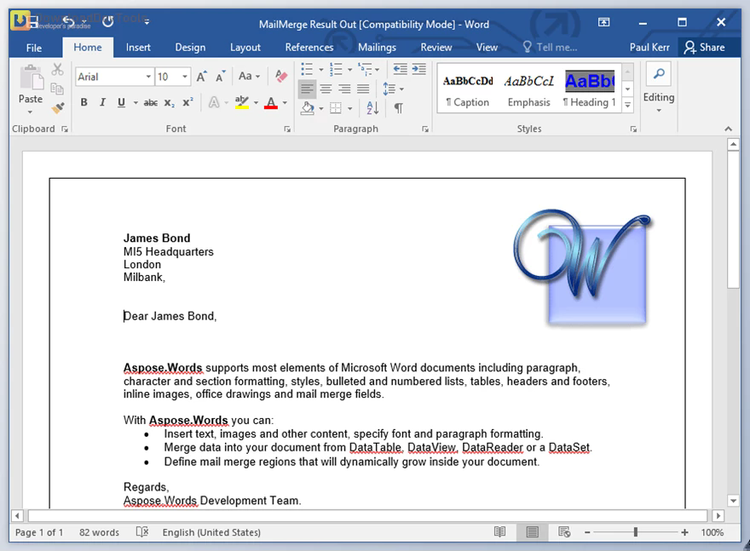 Aspose.Words for .NET v25.4.0 (07 Apr 2025) + CRACK & License Key