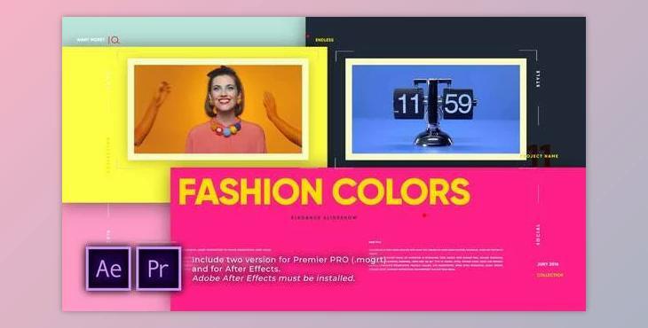 Fashion Colors Elegance Slideshow (Videohive 31739132) - PR Project