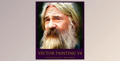 Vector Painting V4 Photoshop Action GraphicRiver-30937349 (ATN)
