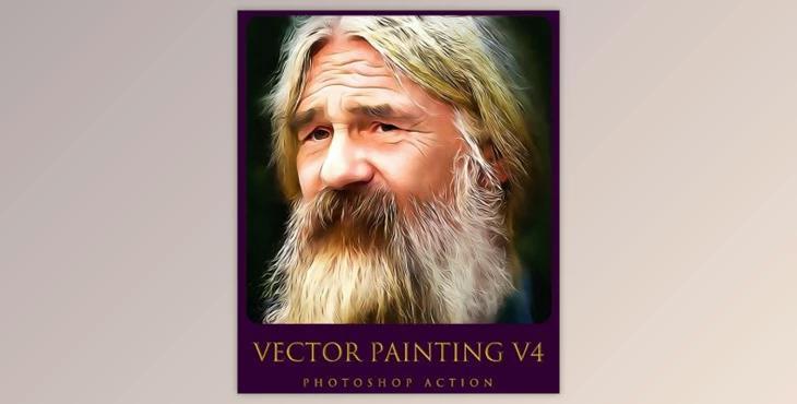 Vector Painting V4 Photoshop Action GraphicRiver-30937349 (ATN)
