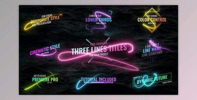 Light Lines Titles (Videohive 34180230) - PR Project