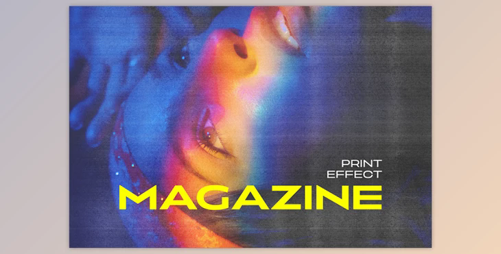 Magazine Pages Photo Effect - 92000235