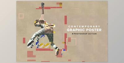 Contemporary Graphic Poster Action CreativeMarket - 6353571