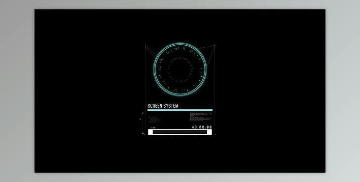 HUD Screen System 1 (Videohive 44794369) - AE Project