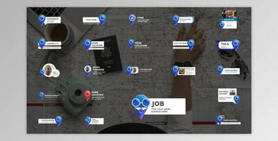 Location Pin Titles - Premiere Pro MOGRT (Videohive 33342789) - PR Project