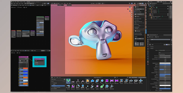 Blender Market – Modular Workspaces For Blender 1.7