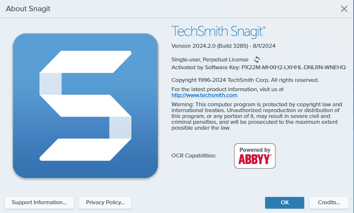Snagit 2025 v25.2.1.7212 Win/macOS