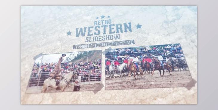 Retro Western Slideshow (Videohive 12722445) - AE Project