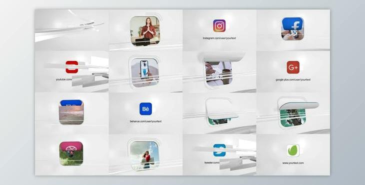 Social Media Network (Videohive 32750307) - AE Project