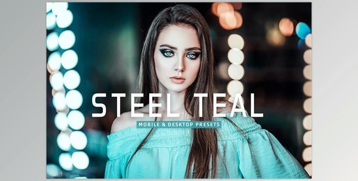 Steel Teal Pro Lightroom Presets CreativeMarket - 7387229