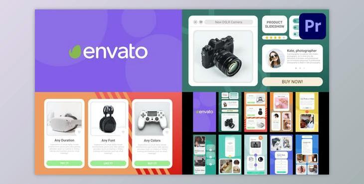 Product Slides And Stories for Premiere Pro (VideoHive 42992088)