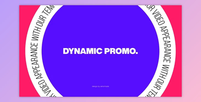Dynamic Promo (Videohive 39706187) - AE Project