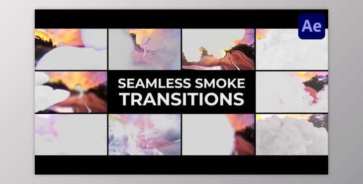 Seamless Smoke Transitions for After Effects (Videohive 51118529) - AE Project